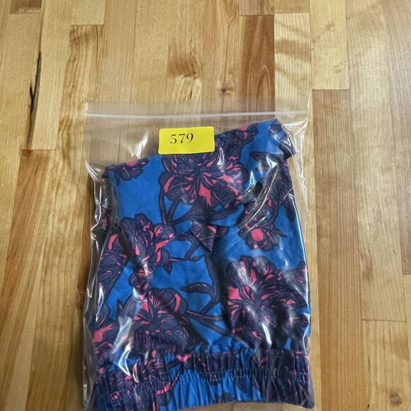 J Crew Shorts Hawaiian Tropical Floral Linen Blend Elastic Waist Sz 6 EUC - Picture 11 of 11